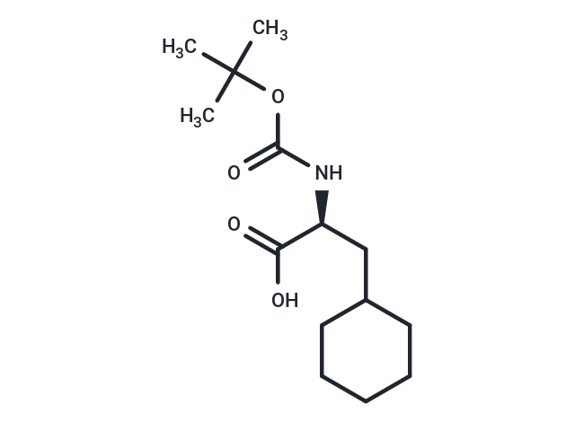 化合物 (S)-2-((tert-Butoxycarbonyl)amino)-3-cyclohexylpropanoic acid,(S)-2-((tert-Butoxycarbonyl)amino)-3-cyclohexylpropanoic acid