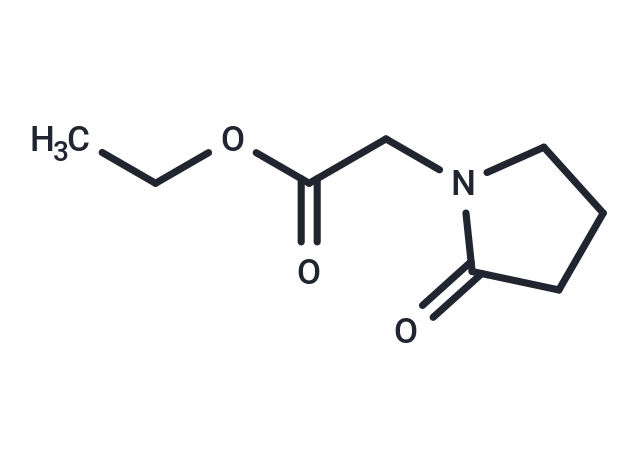 化合物 Ethyl 2-(2-oxopyrrolidin-1-yl)acetate,Ethyl 2-(2-oxopyrrolidin-1-yl)acetate