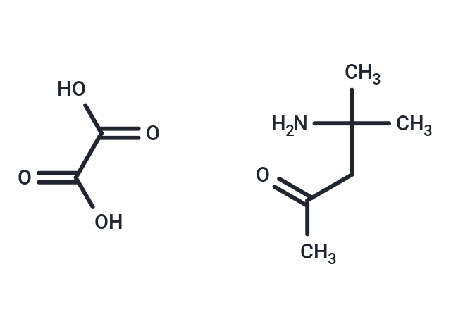 化合物 4-Amino-4-methyl-2-pentanone oxalate,4-Amino-4-methyl-2-pentanone oxalate