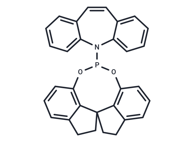 化合物 (11aR)-5-(4,5,6,7-Tetrahydrodiindeno[7,1-de:1',7'-fg][1,3,2]dioxaphosphocin-12-yl)-5H-dibenzo[b,f]azepine,(11aR)-5-(4,5,6,7-Tetrahydrodiindeno[7,1-de:1',7'-fg][1,3,2]dioxaphosphocin-12-yl)-5H-dibenzo[b,f]azepine