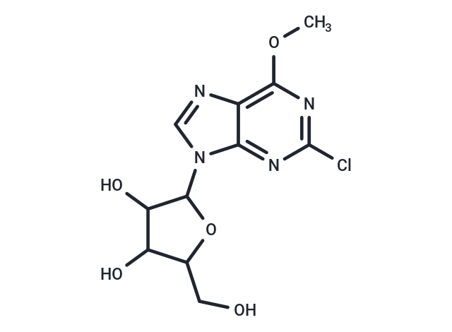 化合物 2-Chloro-6-methoxypurine-9-beta-D-riboside,2-Chloro-6-methoxypurine-9-beta-D-riboside