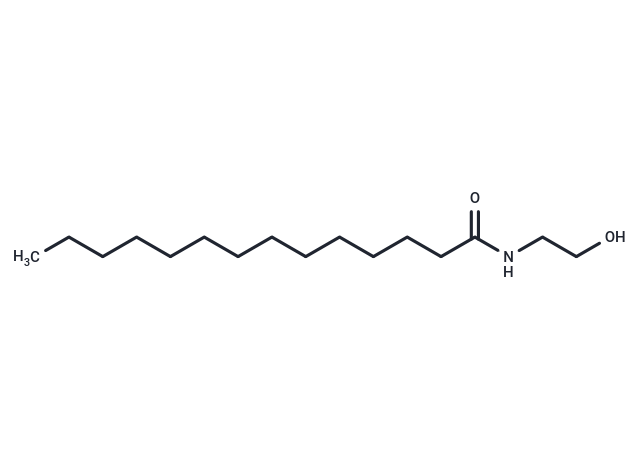 化合物 Myristoyl Ethanolamide,Myristoyl Ethanolamide