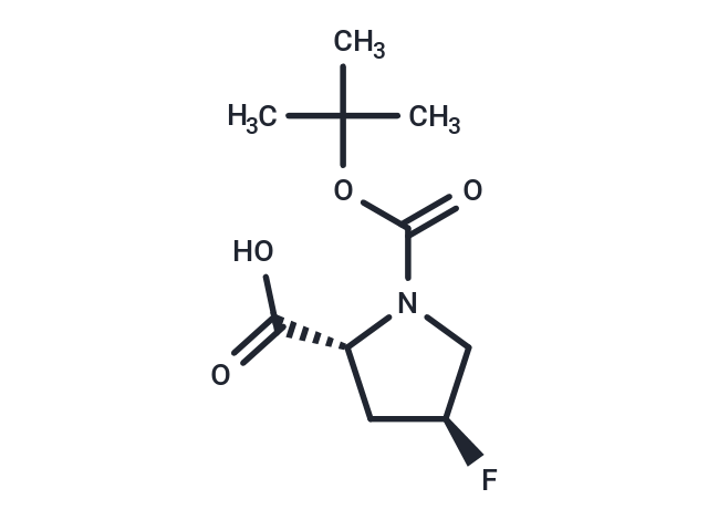 化合物 (2R,4S)-1-(tert-Butoxycarbonyl)-4-fluoropyrrolidine-2-carboxylic acid,(2R,4S)-1-(tert-Butoxycarbonyl)-4-fluoropyrrolidine-2-carboxylic acid