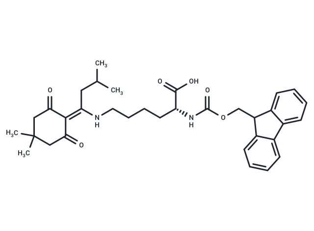 化合物 Fmoc-D-Lys(Ivdde)-OH,Fmoc-D-Lys(Ivdde)-OH