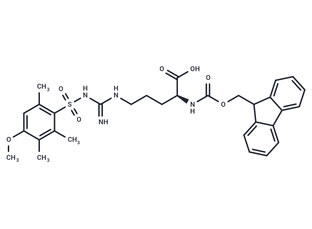 化合物 Fmoc-Arg(Mtr)-OH,Fmoc-Arg(Mtr)-OH