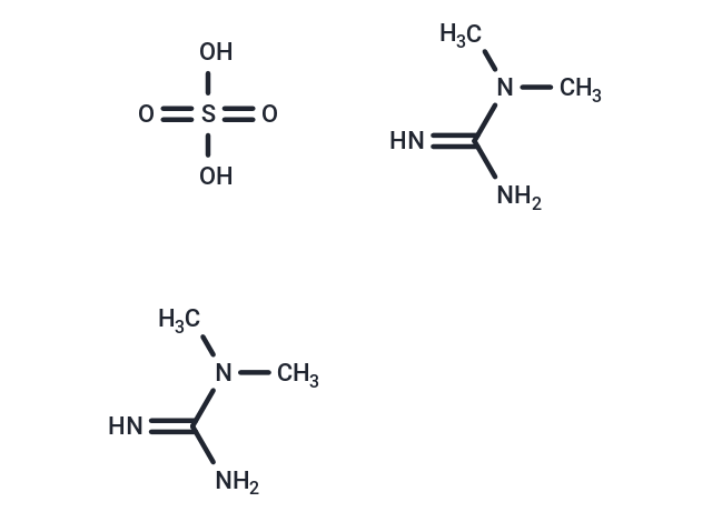 化合物 1,1-Dimethylguanidine Sulfate(2:1),1,1-Dimethylguanidine Sulfate(2:1)