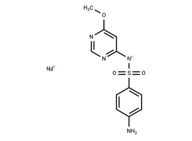 化合物 Sulfamonomethoxine sodium,Sulfamonomethoxine sodium