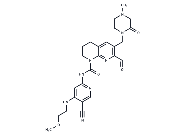 化合物 Roblitinib,Roblitinib