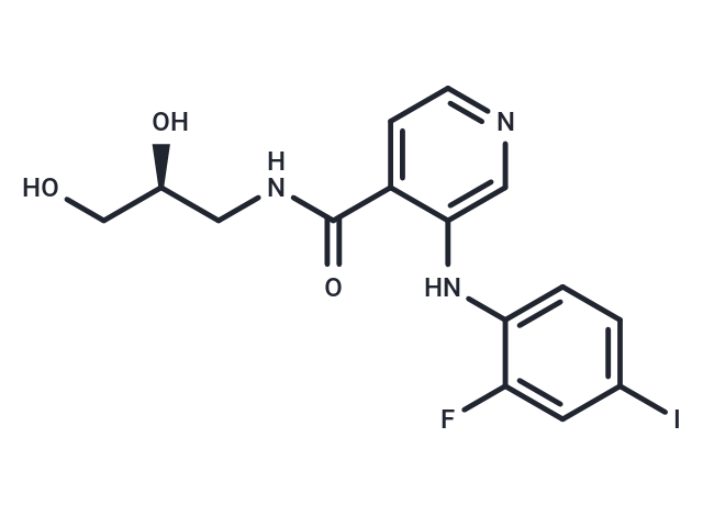 化合物 Pimasertib,Pimasertib