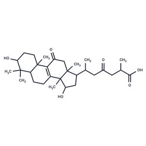 化合物 Ganolucidic acid B,Ganolucidic acid B