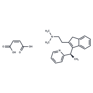 化合物 (R)-(+)-Dimethindene maleate|T62051|TargetMol