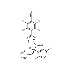 化合物 Isavuconazole-d4|T11679|TargetMol