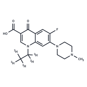 培氟沙星同位素-d5,Pefloxacin-d5