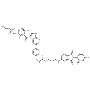 化合物 PROTAC BRAF-V600E degrader-2|T8744|TargetMol