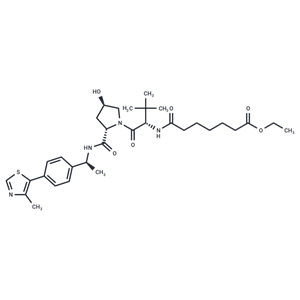 化合物 (S,R,S)-AHPC-Me-C7 ester|T18671|TargetMol