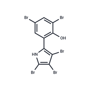 化合物 Pentabromopseudilin|T78585|TargetMol