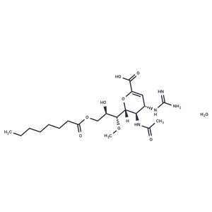 化合物 Laninamivir Octanoate Monohydrate|T27797|TargetMol