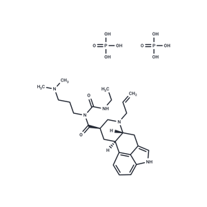 化合物 Cabergoline diphosphate|T68551|TargetMol