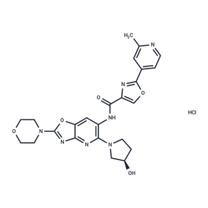 化合物 Emavusertib hydrochloride,Emavusertib hydrochloride