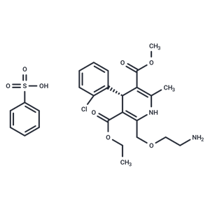 化合物 Amlodipine besylate, (R)-|T30001|TargetMol