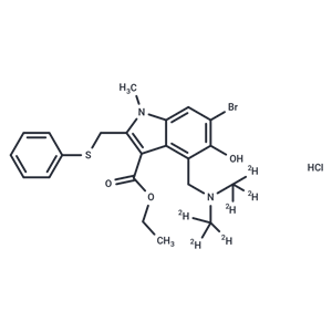 阿比多爾-d6,Arbidol-d6 Hydrochloride