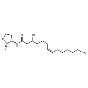 N-(3-hydroxy-7-cis tetradecenoyl)-L-Homoserine lactone|T36988|TargetMol