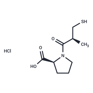 化合物 Captopril hydrochloride|T60383|TargetMol