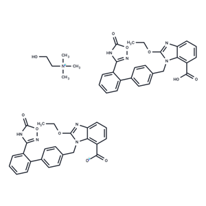 化合物 Azilsartan trimethylethanolamine|T30275|TargetMol