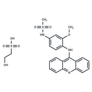 化合物 Amsacrine Isothionate|T68671|TargetMol