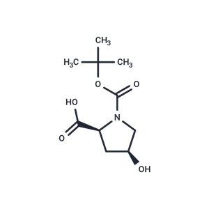 化合物 N-Boc-cis-4-hydroxy-L-proline,N-Boc-cis-4-hydroxy-L-proline