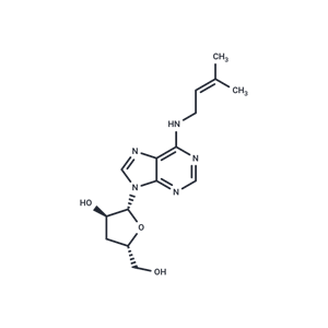 化合物 3’-Deoxy-N6-isopentenyl adenosine|TNU0457|TargetMol