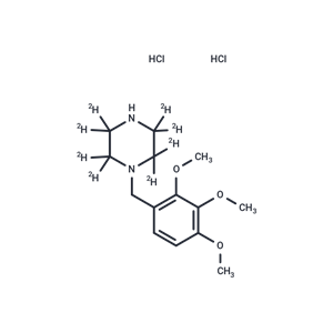 曲美他嗪-d8二鹽酸鹽|TMIJ-0094|TargetMol