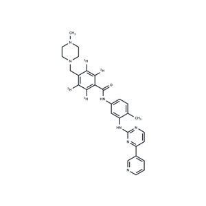 化合物 Imatinib D4|T11639|TargetMol