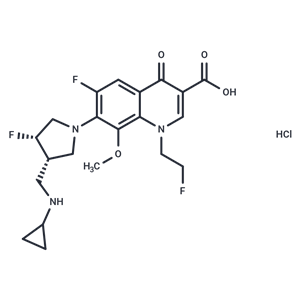 化合物 Lascufloxacin HCl|T25633|TargetMol