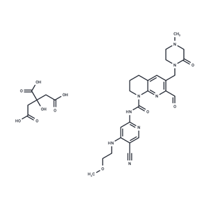 化合物 Roblitinib citrate|T70258|TargetMol