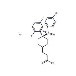 化合物 MK-0752 Sodium,MK-0752 Sodium