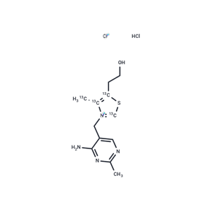 硫胺素鹽酸鹽-13C4|TMIJ-0377|TargetMol