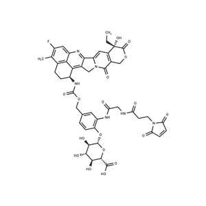 化合物 Mal-Gly-PAB-Exatecan-D-glucuronic acid|T84786|TargetMol