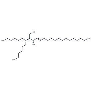 化合物 N,N-dihexyl Sphingosine (d18:1/6:0/6:0)|T85161|TargetMol