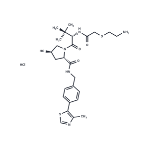 VH 032 amide-PEG1-amine,(S,R,S)-AHPC-PEG1-NH2 dihydrochloride