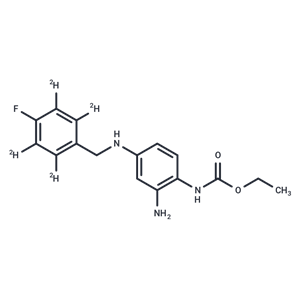 瑞替加濱-d4,Retigabine-d4