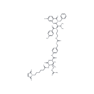 化合物 MC-Val-Cit-PAB-Ispinesib|T84703|TargetMol