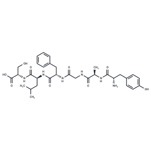 化合物 Enkephalin-leu, ala(2)-ser(6)-|T31631|TargetMol