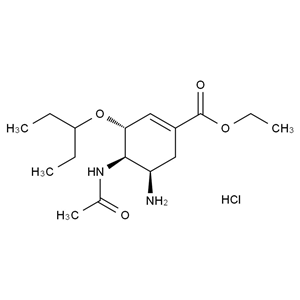 CATO_(3R,4R,5R)-奧司他韋鹽酸鹽_1402431-91-7_97%