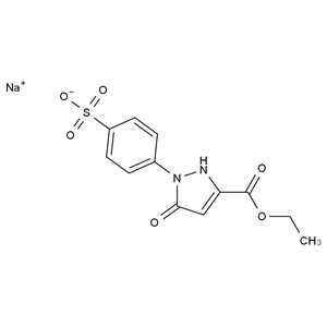 CATO_4 -(3 -乙氧基羰基)-5-氧代-1,5-二氫-1H-吡唑-1-苯基磺酸鈉_20514-27-6_97%