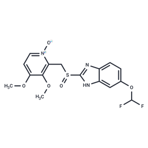 化合物 2-(((6-(Difluoromethoxy)-1H-benzo[d]imidazol-2-yl)sulfinyl)methyl)-3,4-dimethoxypyridine 1-oxide|T67419|TargetMol