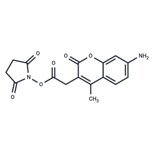 7-羥基-4-甲基香豆素-3-乙酸琥珀酰亞胺酯,AMCA-H N-succinimidyl ester