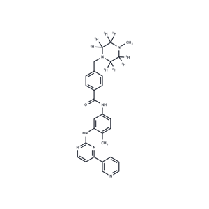 化合物 Imatinib-d8,Imatinib-d8