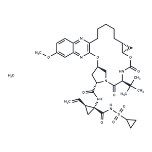 化合物 Grazoprevir hydrate,Grazoprevir hydrate