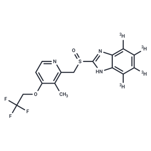 化合物 Lansoprazole-d4,Lansoprazole-d4